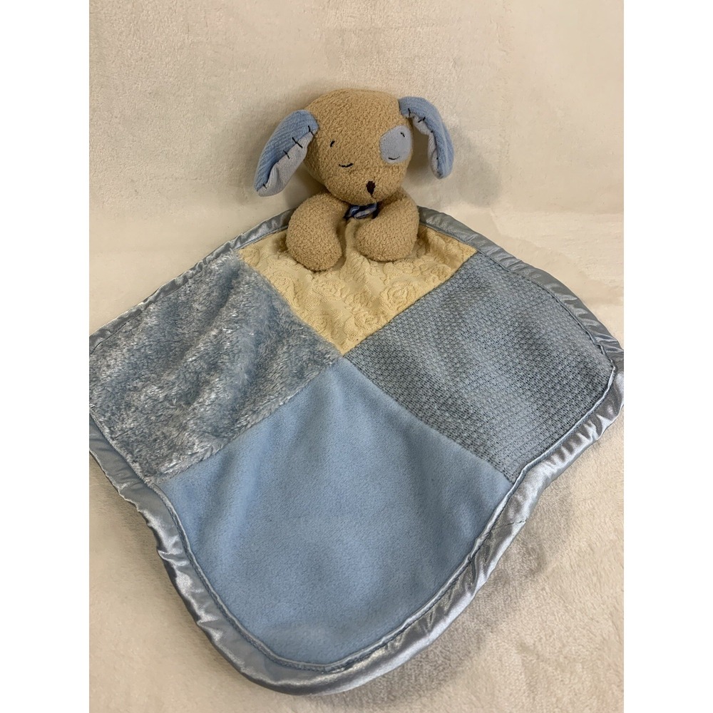 Kids II Baby Dog Puppy Plush Lovey Security Blanket Bedtime Prayer Praying Satin